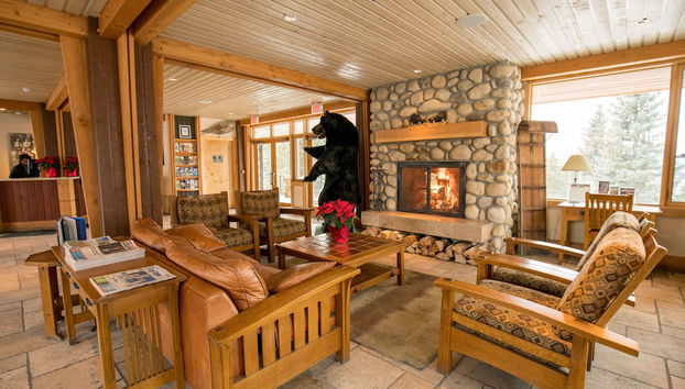 Zona de estar del vestíbulo