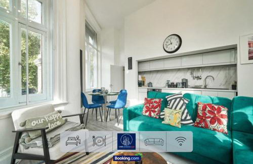 Last-Minute Reserve l Sleeps Up to 4 Guests l Flat 1 l One-Bedroom Apartment with King Bed and High Ceilings Near Camden by Live London Short Lets & Serviced Accommodation - Foto 3