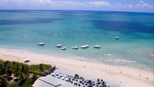Plages de sable blanc