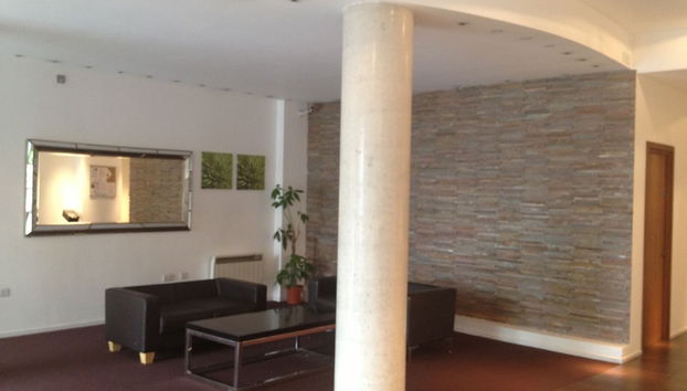 Zona de estar del vestíbulo