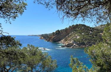 maison entièrement climatisée vue d'exception mer et rade de Marseille avec piscine 8 personnes - Foto 60