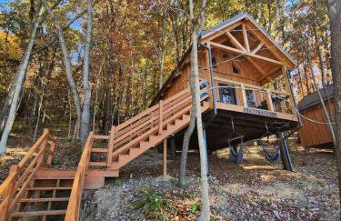 Wooden Chic Cabin Fully Stocked near Tappan Lake in Ohio - Foto 15