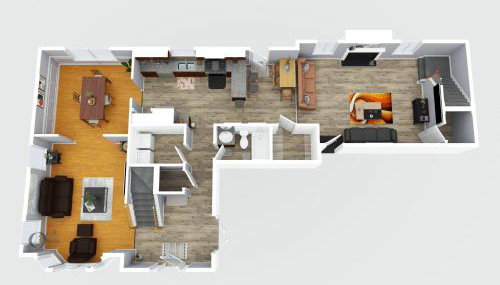 Deck, BBQ Grill, Backyard Fire Pit, Pool, Jacuzzi Tub, 65 inch TV - Foto 3