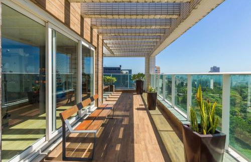 Moinhos Park -1 dormitório, terraço em frente ao Parcão - Foto 25