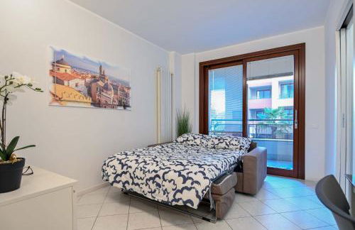 Bilocale Chic, 10 min Aeroporto Milano-Bergamo, BOX AUTO e ARIA CONDIZIONATA - Photo 9