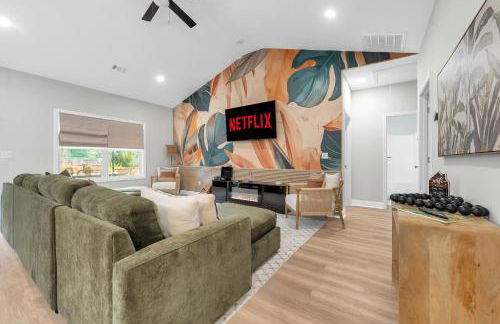 Brand New Cozy FirePit Home Near Fort Moore - Foto 33