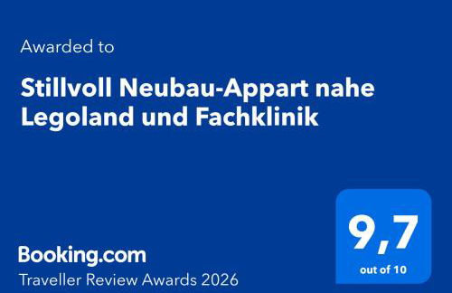 Stillvoll Neubau-Appart nahe Legoland und Fachklinik - Foto 26