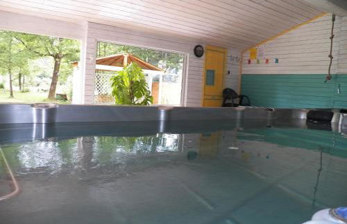 Piscine intérieure Spa privatif, parc arboré 3000 m2, océan et lac - Photo 23