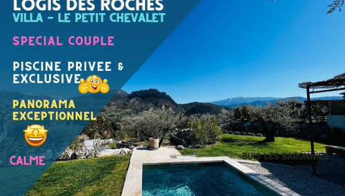 LOGIS DES ROCHES - 2 VILLAS VUE EXCEPTIONNELLE - Le Petit Chevalet, Le Grand Sabouillon - Foto 3