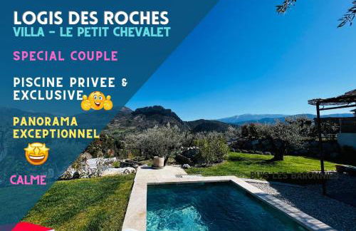 LOGIS DES ROCHES - 2 VILLAS VUE EXCEPTIONNELLE - Le Petit Chevalet, Le Grand Sabouillon - Foto 3