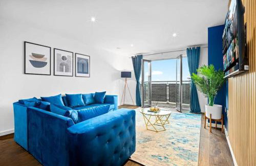 Spacious 2 Bed Apt B'ham CC with parking Sleeps 7 - Foto 5