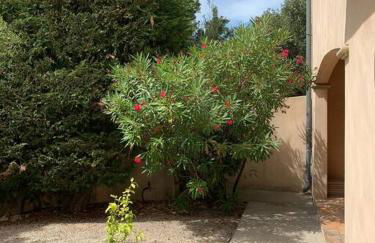 Studio en rez-de-jardin arboré avec accès piscine et clim - Foto 10