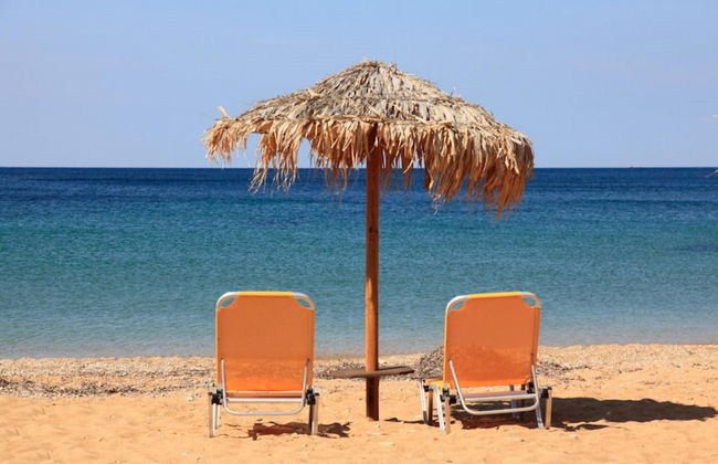 Nafsika Beach House Large Private Pool Walk to Beach Sea Views A C Wifi Car Not Required - 1880 - Foto 20