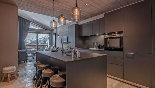 Courchevel 1550 - 5 pers, centre, parking, Wi-Fi - FR-1-631-199 - Foto 4