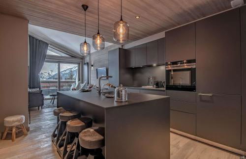 Courchevel 1550 - 5 pers, centre, parking, Wi-Fi - FR-1-631-199 - Foto 4