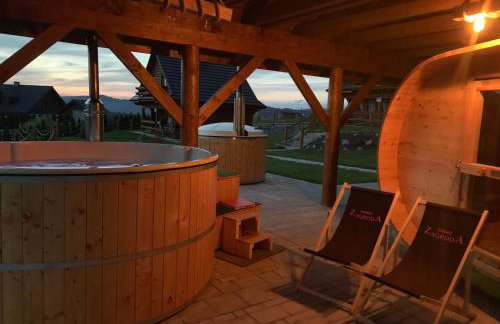 Domki Zagroda Domek z bala z basenem & sauna & balia z hydromasażem - Foto 16