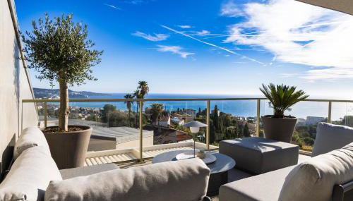 SPLENDIDE APPARTEMENT NICE BLUE PEARL TOUT CONFORT VUE MER PANORAMIQUE - Foto 1