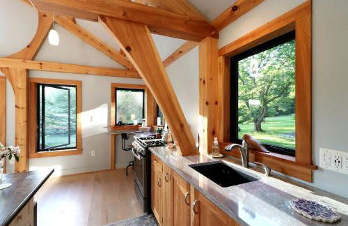Gorgeous Cottage for Two, Overlooking Pond on 20 acres, Glamping in Pennsylvania - Foto 15