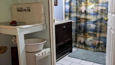 Secluded Rustic Cabin Rental Inside Manistee National Forest in Brethren, Michigan - Foto 4