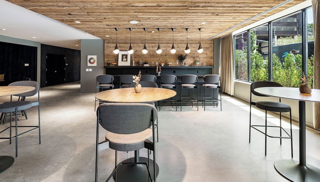 Zona de estar del vestíbulo