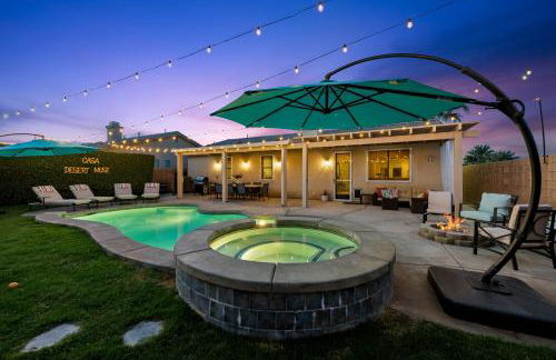 Casa Desert Muse with Heated Pool Spa Firepit Mini Golf and Games - Photo 44