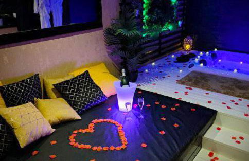 La Gaillardise - love room - Spa & Sauna - Espace privatif - Foto 11