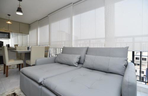 Flat sensacional 5 pessoas em condomínio moderno 2 suites climatizados - Foto 42