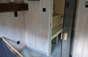 Domek Viking z prywatnym ogrzewanym basenem sauną oraz balią z jacuzzi - Foto 11