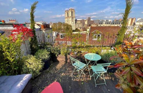 Rooftop Triplex with Garden at Notre Dame - Foto 2