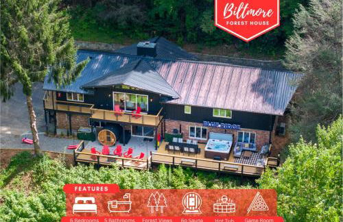 Biltmore Forest Retreat Sauna Hot tub Game Rm - Foto 69