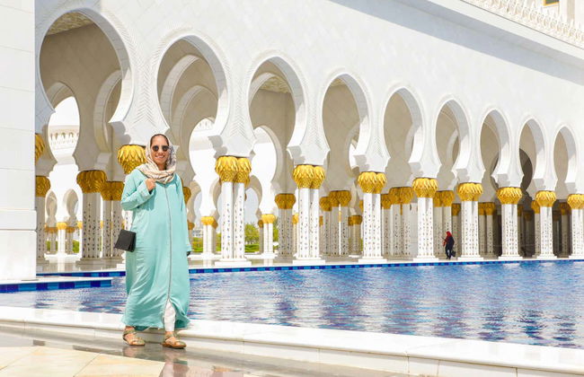 Escursione alla Gran Moschea e al Louvre di Abu Dhabi - Foto 3