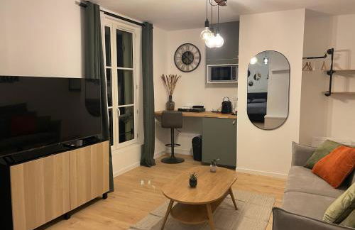 Studio - Suite rénovée de Provins - Foto 12