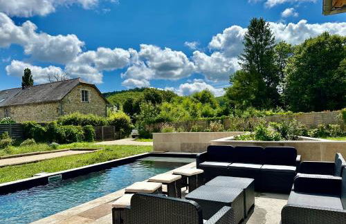 Villa Luceo Périgord 10p Piscine Clim - Foto 14