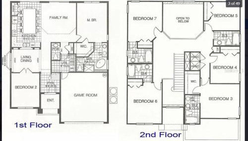 7 Bedroom, 6 bath and pool near Disney in Emerald Island 4 King Master Suites - Foto 3