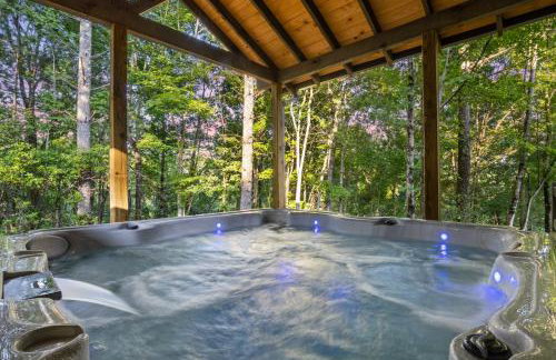 Surreal Views Outdoor Fireplace Pool Table Hot Tub - Foto 2