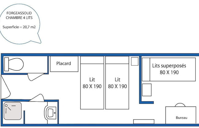 AEC Vacances - Forgeassoud - Foto 5