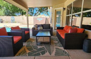 Private paradise with pool heater, spa, billiards - Foto 44