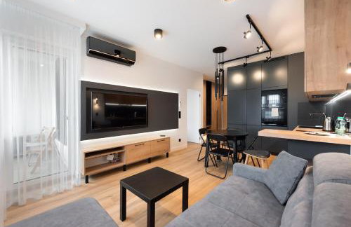 Żoliborz Obsidian Apartment by BookingHost - Foto 3