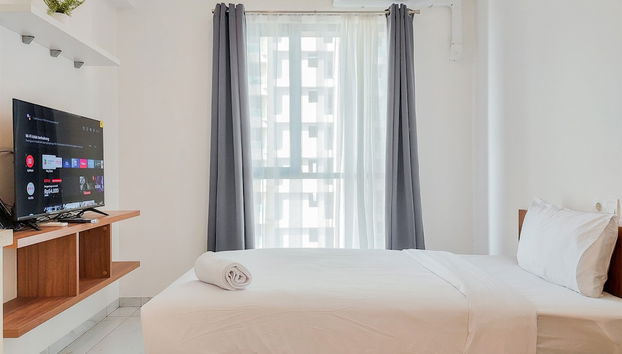 Restful And Homey Studio At Sky House Alam Sutera Apartment - Foto 3, Habitación