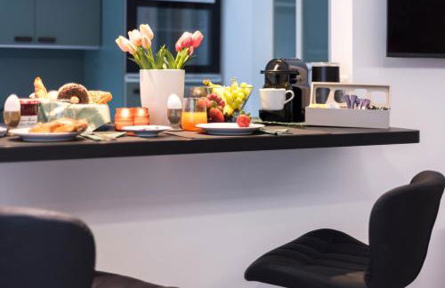 modernes Apartment fussläufig zum Schlosspark Nymphenburg mit guten Verkehrsanbindungen ideal für Business City-Trips und Events - Foto 10