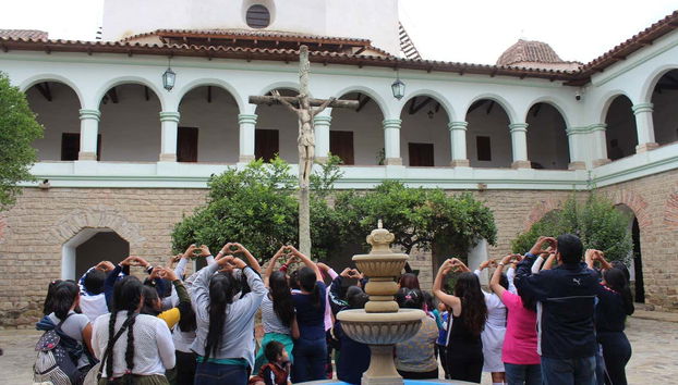 Pátio do convento de Santa Teresa