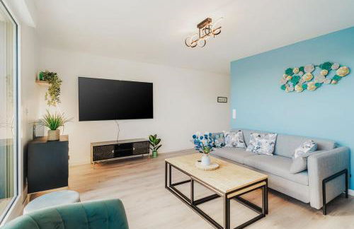 Appartement saint malo neuf, 2 chambres, terrasse, garage - Foto 3