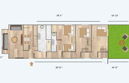 Garden flat near Ealing Broadway - Foto 23