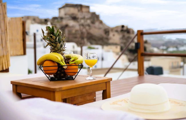 Santorini Rooftop Hot Tub Suite w Panoramic Views - Foto 7