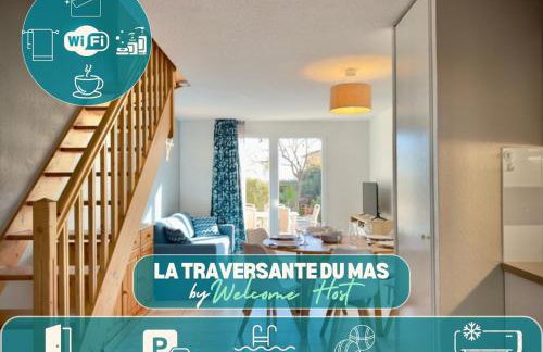 La Traversante du Mas, 6 pers piscine à Calvisson - Foto 1