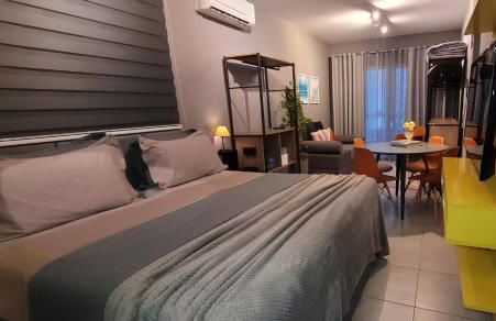 Varanda Mar - Estúdio com Varanda - 100m da Praia - Boqueirão - Foto 1