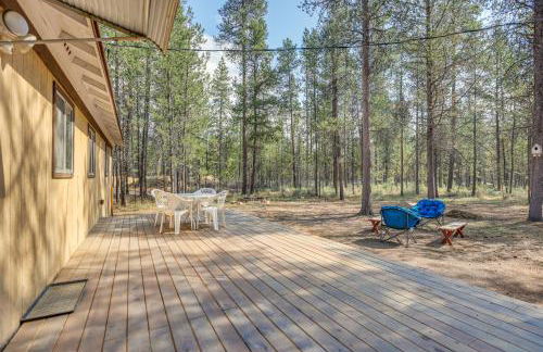 1 Mi to State Park Peaceful La Pine Cabin with Deck - Foto 17