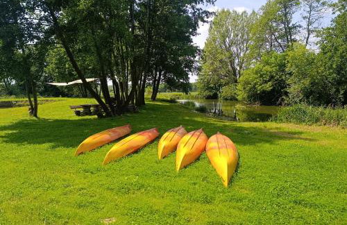 Agroturystyka domki nad rzeką Bałtów kajaki rowery klima basen ryby full - Foto 46