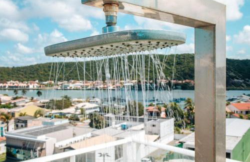 Flat Hotel Bossa Nova Cabo Frio Passagem - Foto 73