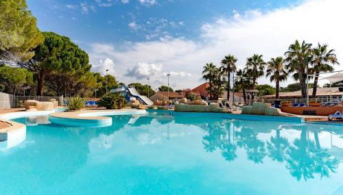 Le Standing chalet spacieux camping 5 étoiles Provence - Foto 5, sunbed